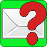 Envelope with a question mark icon