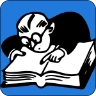 Person poring over a large open book